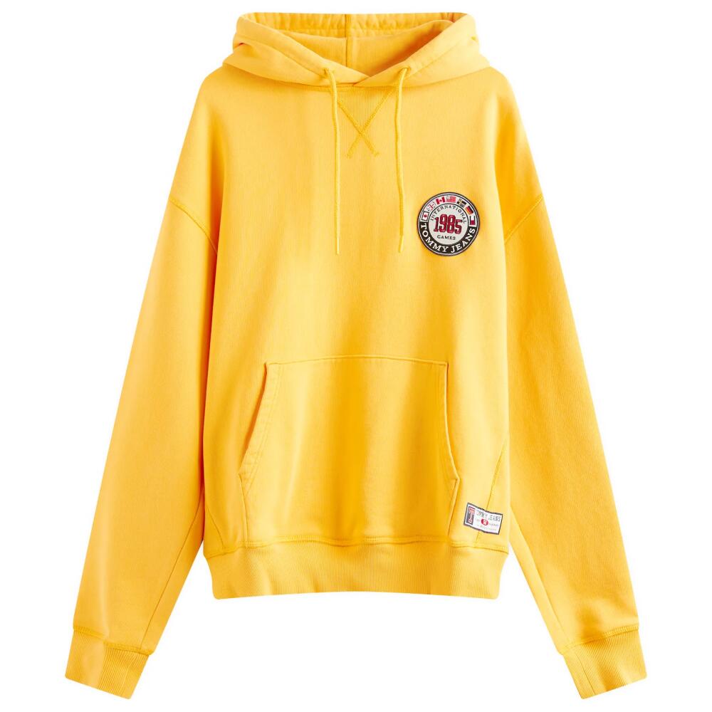 Tommy Jeans Men's Archive Games Hoodie in College Gold Cover