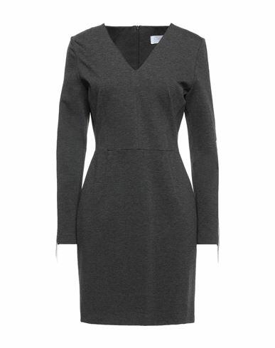 Clips More Woman Mini dress Grey Viscose, Polyamide, Elastane Cover