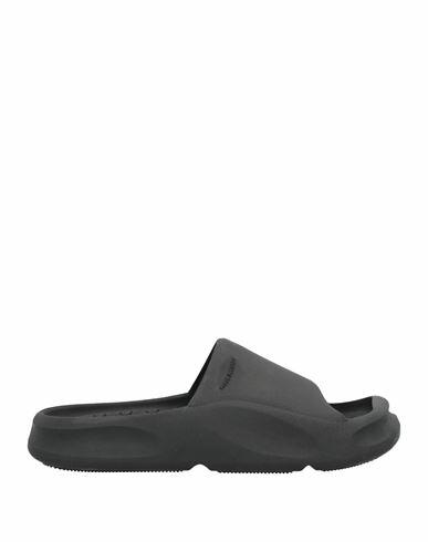 Heron Preston Man Sandals Black Rubber Cover