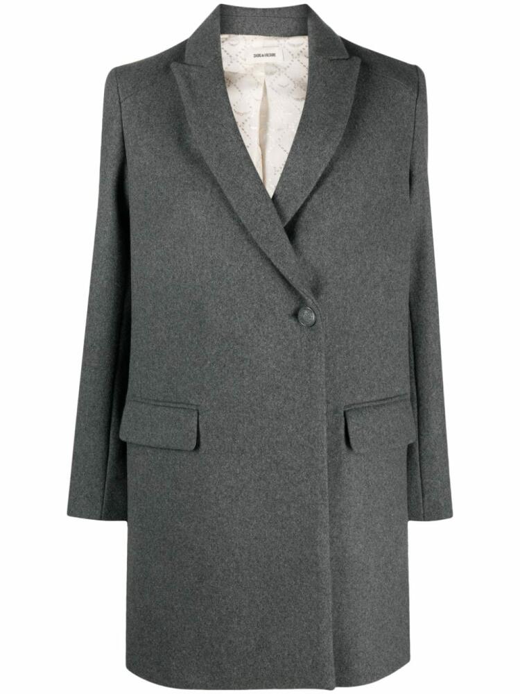 Zadig&Voltaire double-breasted coat - Grey Cover