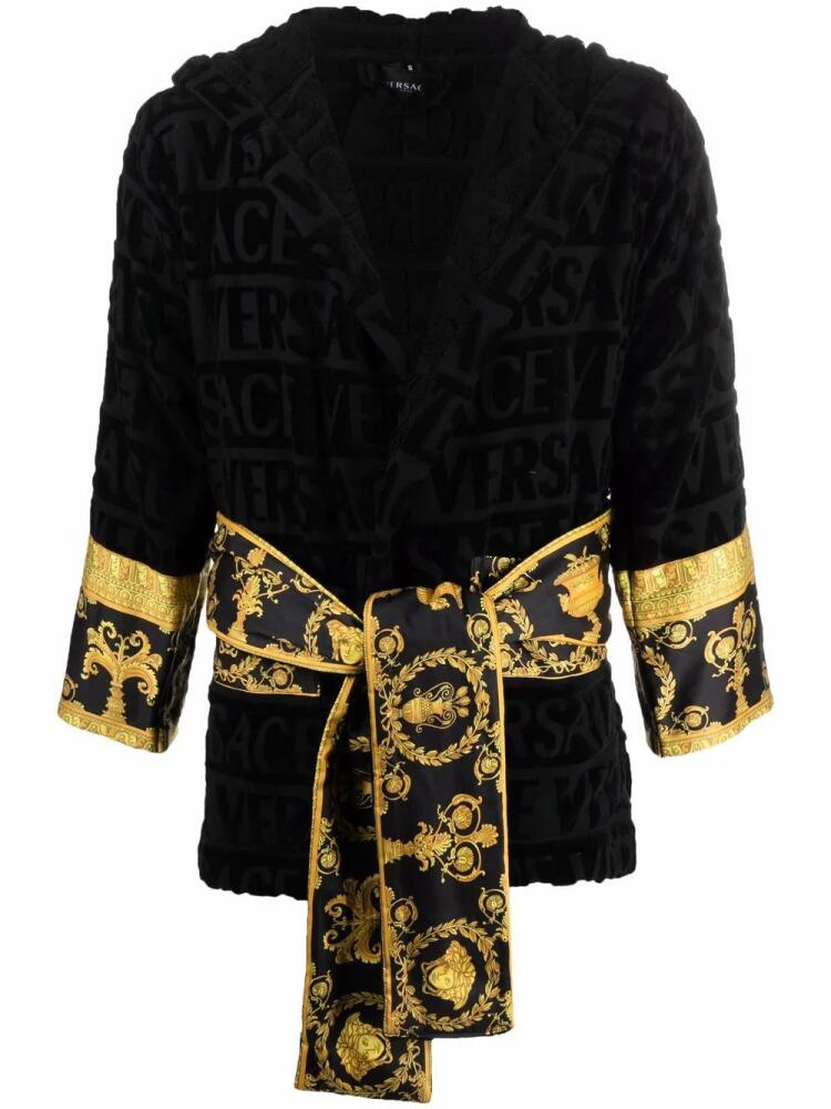 Versace I Love Baroque short robe - Black Cover