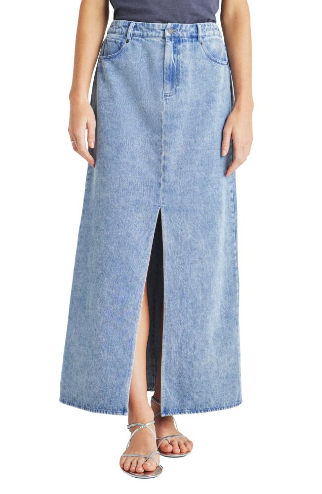 Splendid Rhiannon Denim Maxi Skirt in Indigo Cover