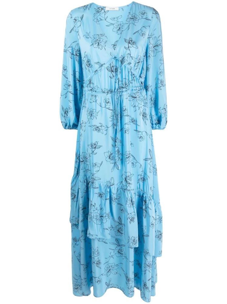 IVY OAK floral-print maxi dress - Blue Cover