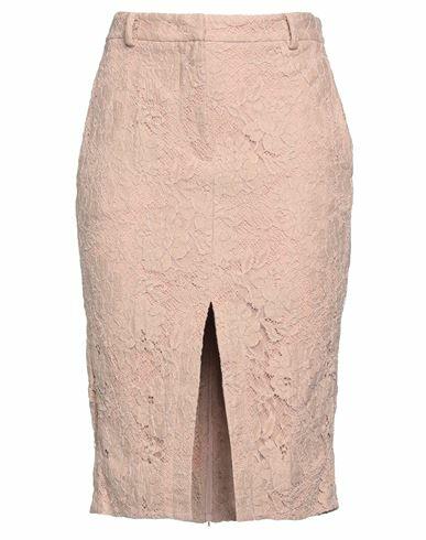 N°21 Woman Midi skirt Pastel pink Cotton, Polyamide, Viscose Cover