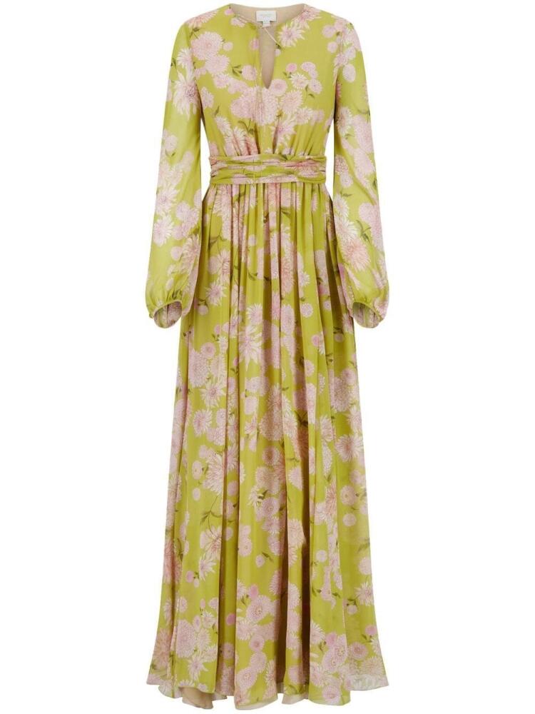 Giambattista Valli floral-print maxi dress - Green Cover