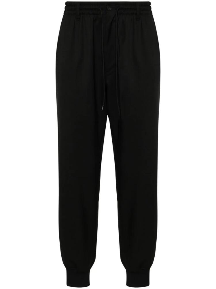 Y-3 x Adidas drawstring track pants - Black Cover