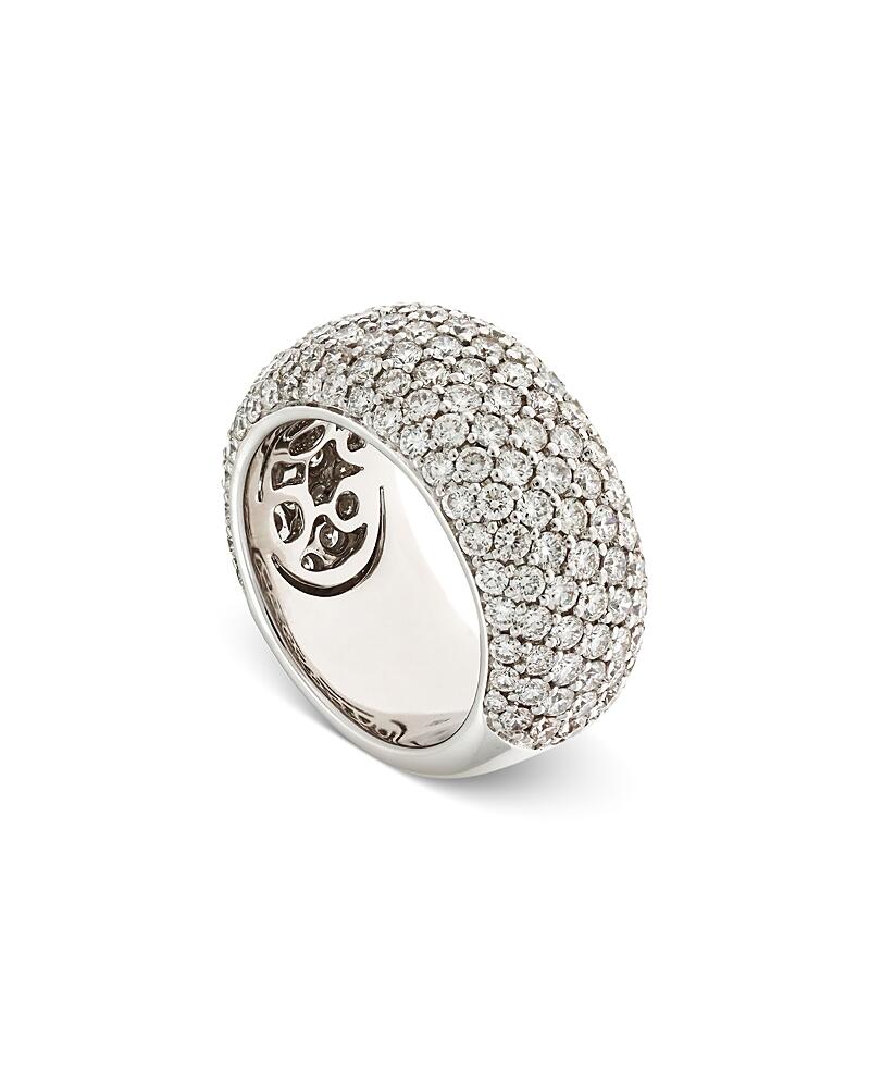 Alberto Milani 18K White Gold Via Fiori Chiari Diamond Dome Ring - Exclusive, Italy Campaign Cover