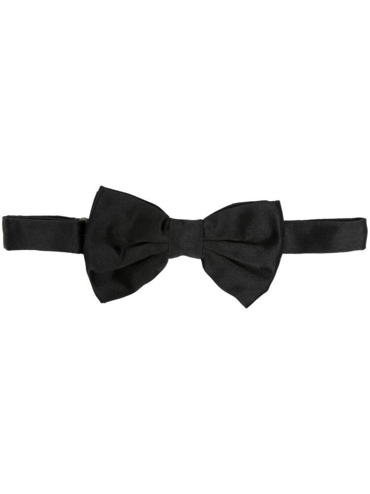 Corneliani silk bow tie - Black Cover