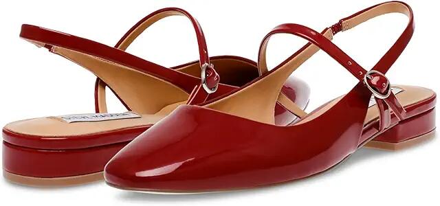 Steve Madden Baskin (Red Patent) Women's Flat Shoes Cover