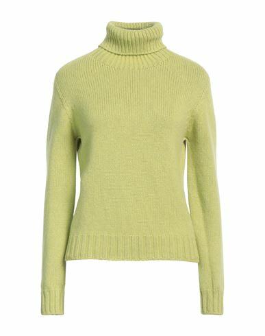 Aragona Woman Turtleneck Light green Cashmere Cover