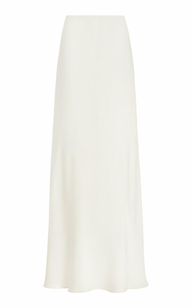 Michael Kors Collection - Satin-Charmeuse Maxi Skirt - Ivory Cover