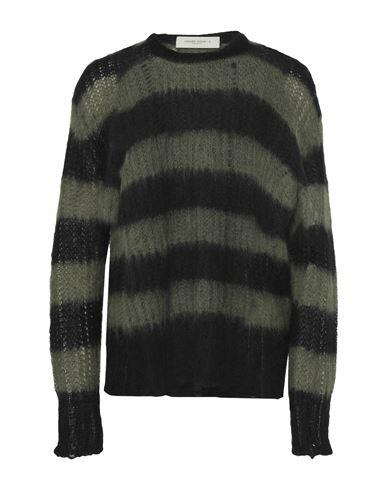 Golden Goose Man Sweater Military green Mohair wool, Polyamide, Wool Cover