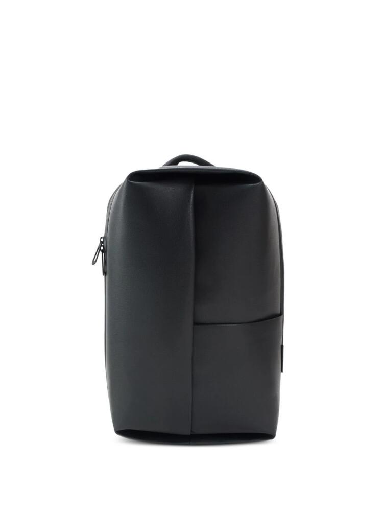 Côte&Ciel Sormonne recycled-leather backpack - Black Cover