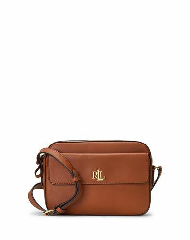 Lauren Ralph Lauren Woman Cross-body bag Tan Cow leather Cover