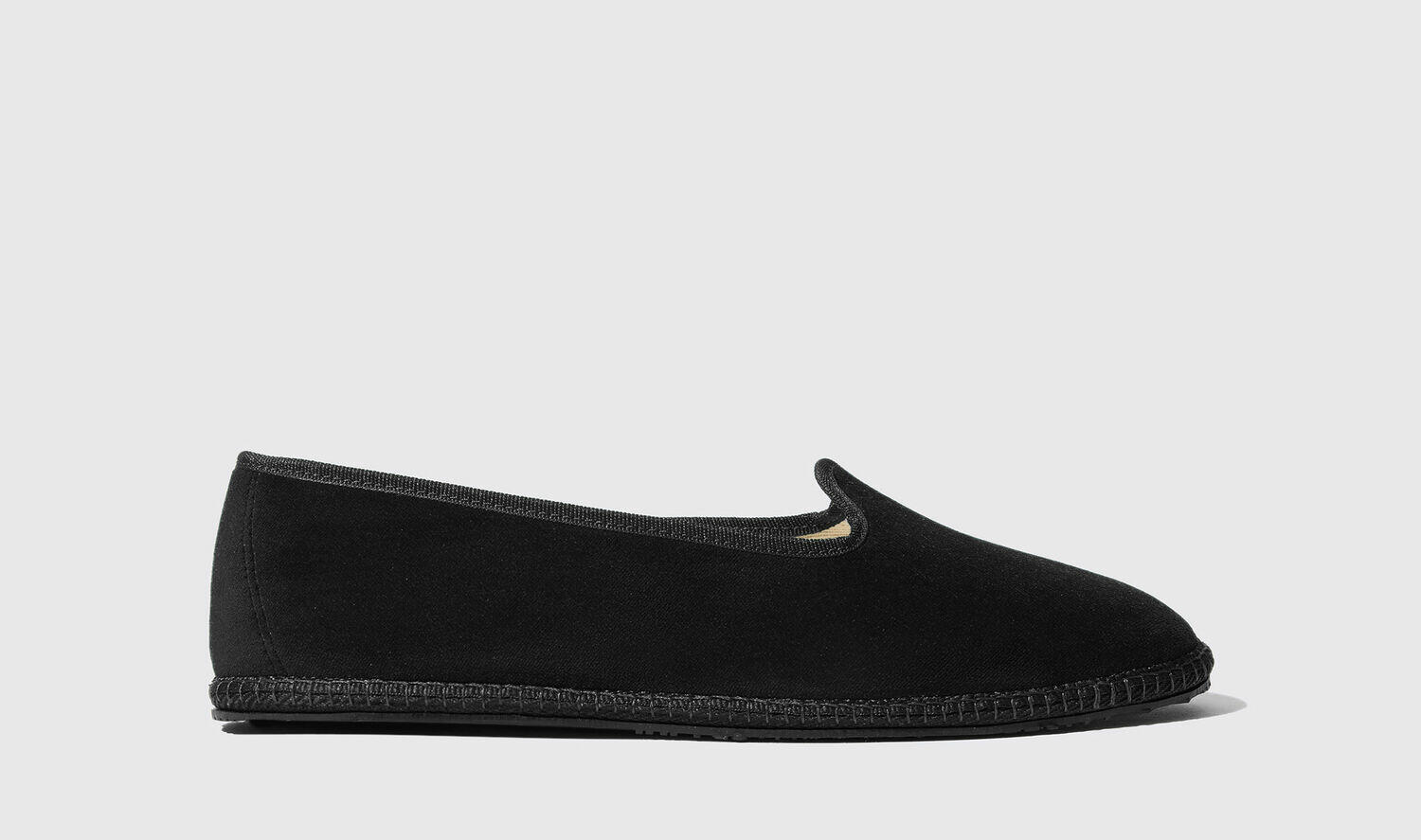 Scarosso Slippers Valentino Nero Velluto Velvet Cover