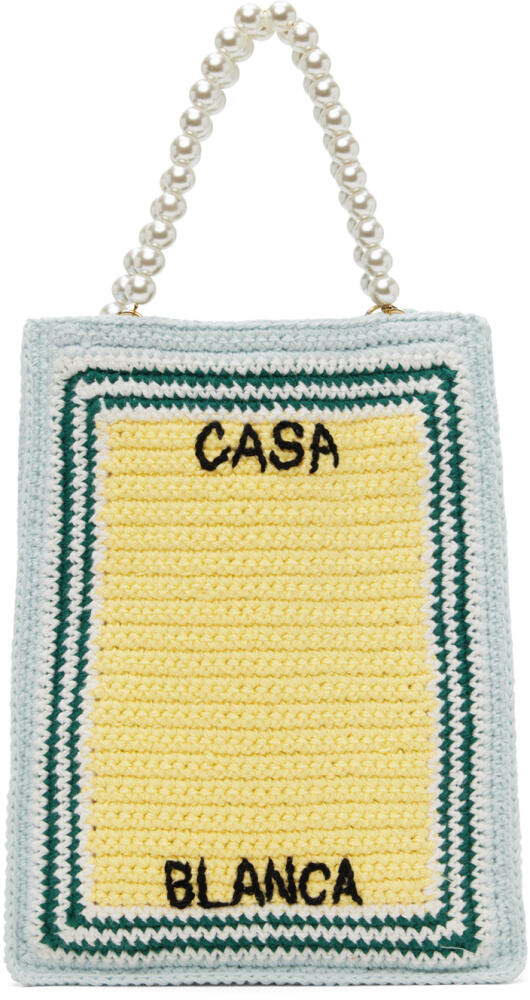 Casablanca Multicolor Mini Crochet Tote Cover