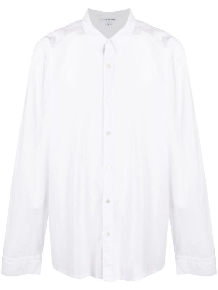 James Perse long-sleeved cotton shirt - White Cover