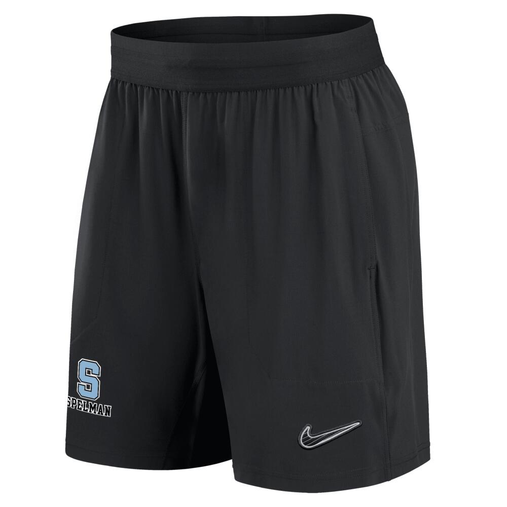 Spelman Nike Men's Dri-FIT College Woven Shorts in Black Cover