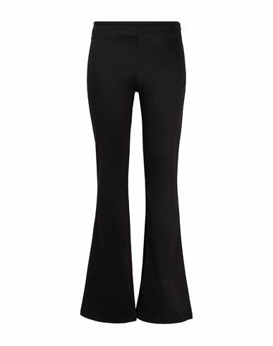 8 By Yoox Cotton High-waist Flared Pants Woman Pants Black Cotton, Elastane Cover