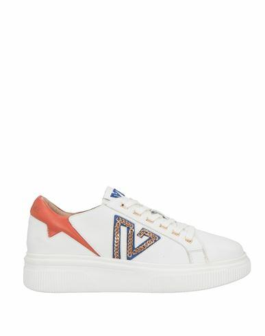 Emanuélle Vee Woman Sneakers White Leather Cover