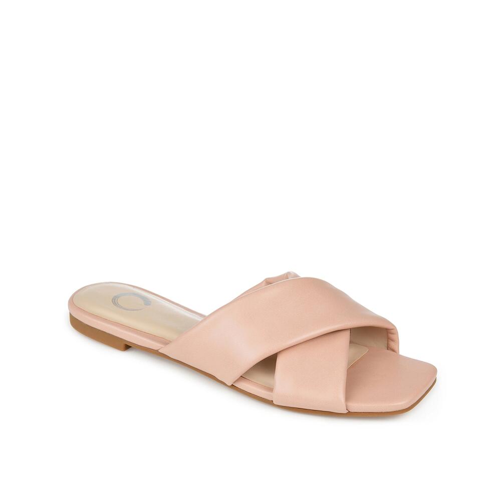 Journee Collection Carlotta Slide Sandal | Women's | Light Pink Cover