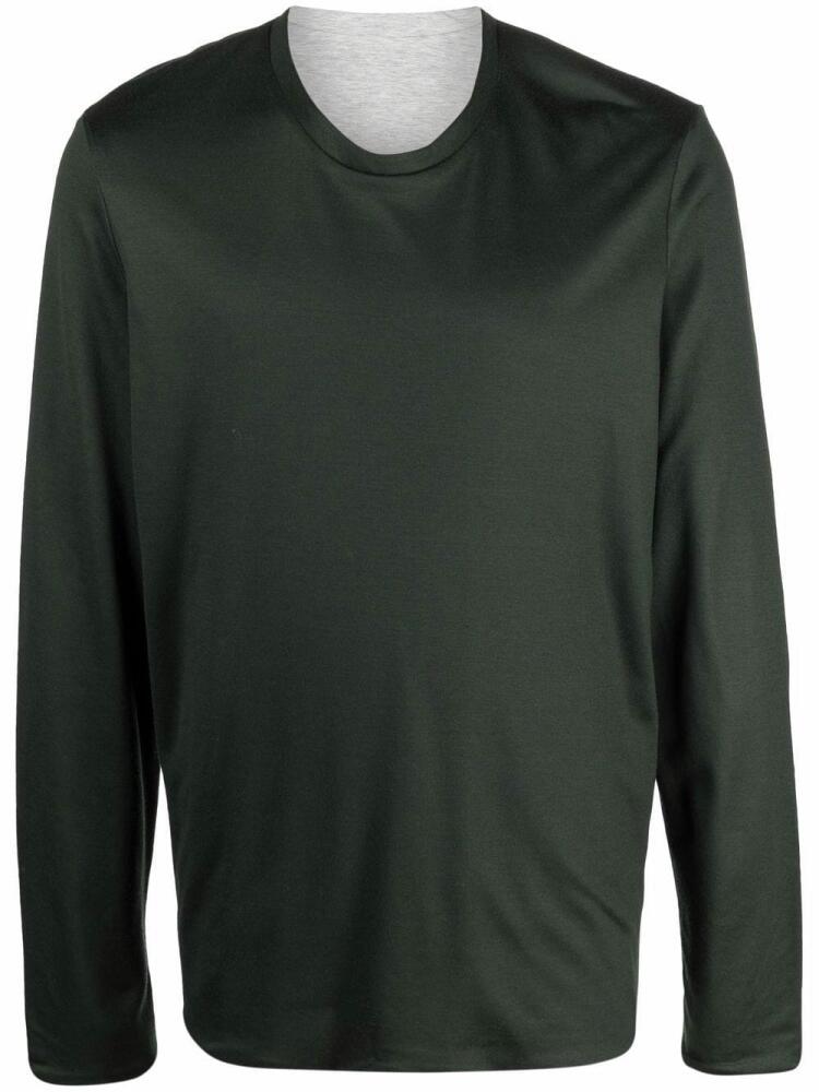 Sease long-sleeved jersey T-shirt - Green Cover