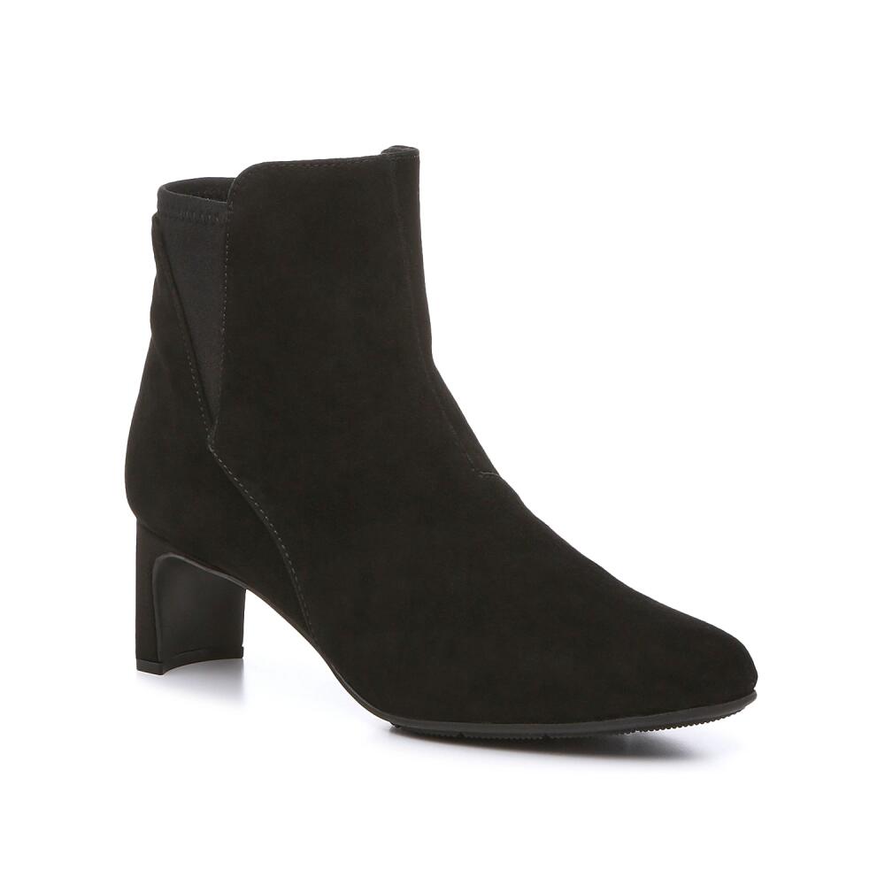 Clarks Kyndall Bootie | Women's | Black Suede Cover