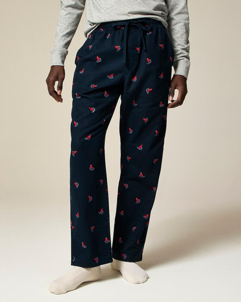 J.Crew Flannel pajama pant in print Cover