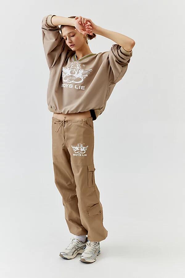 Boys Lie Hits Different Parker Cargo Pant in Brown Cover