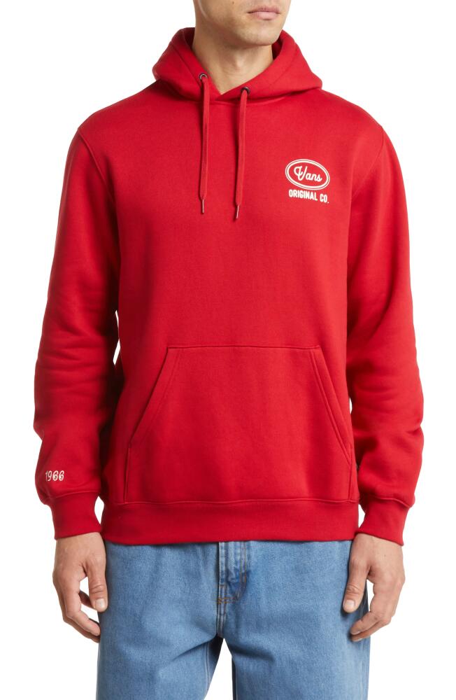 Vans Auto Shop Graphic Hoodie in Chili Pepper Cover