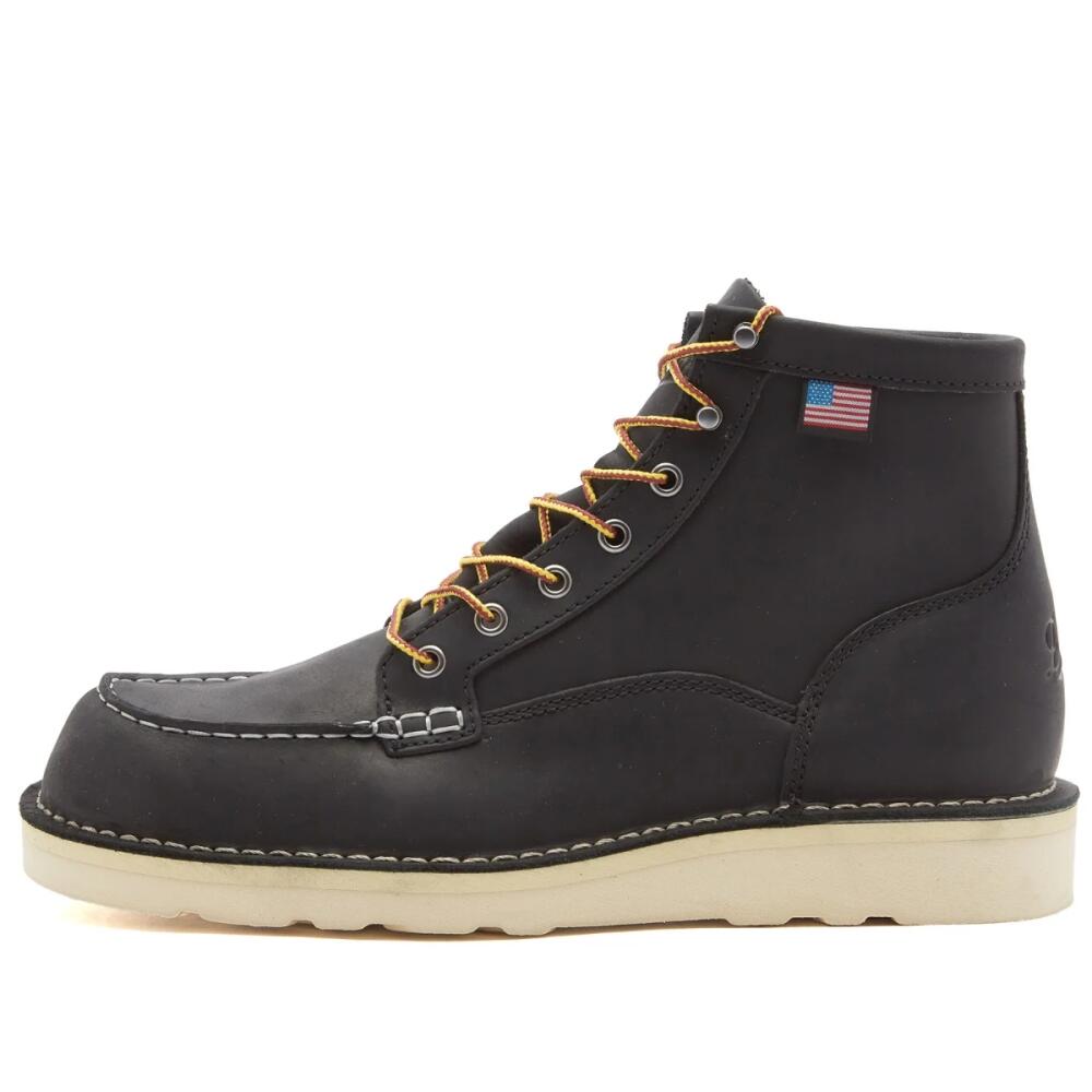 Danner Men's Bull Run Moc Toe Boot in Black Cover