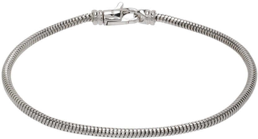 Tom Wood Silver Snake Slim Bracelet Cover