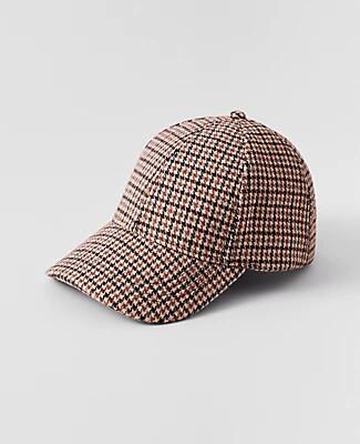 Ann Taylor Weekend Plaid Baseball Cap Cover