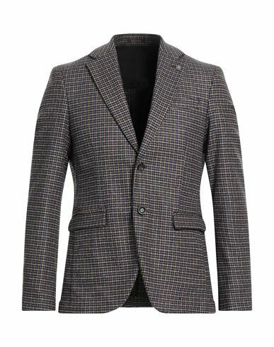 Officina 36 Man Blazer Camel Virgin Wool, Polyamide, Silk, Polyester, Elastane Cover