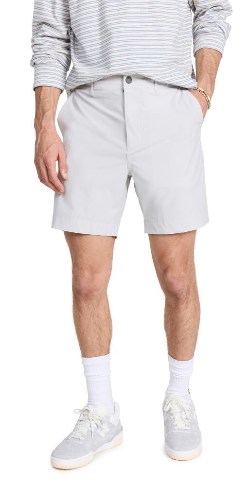 Faherty 7 Belt Loop All Day Shorts Stone Cover