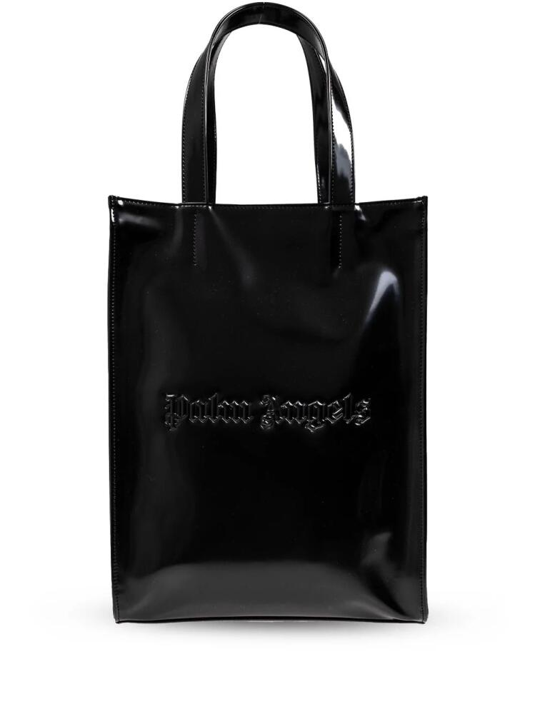 Palm Angels Shiny tote bag - Black Cover