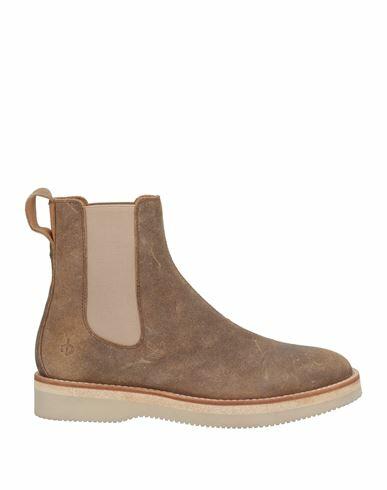 Rag & Bone Man Ankle boots Khaki Leather, Elastic fibres Cover