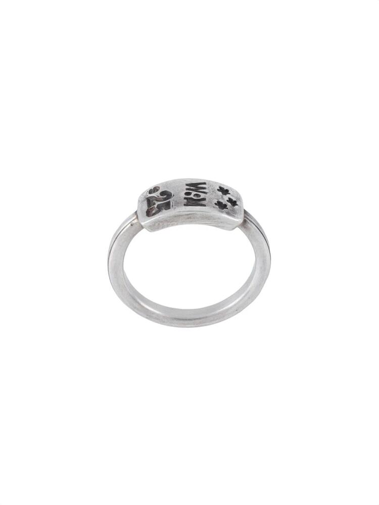 WERKSTATT:MÜNCHEN 25 years symbol ring - Silver Cover