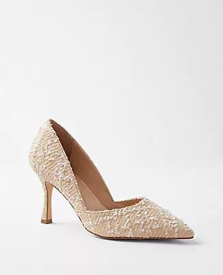 Ann Taylor Azra Tweed Pumps Cover