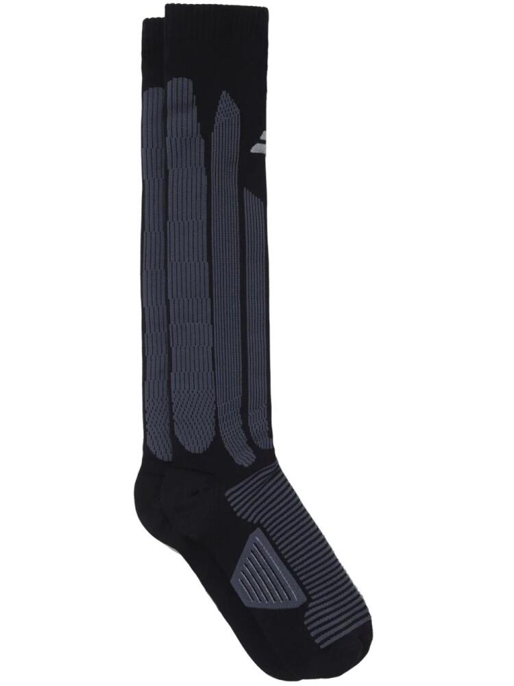 PACE intarsia-knit socks - Black Cover