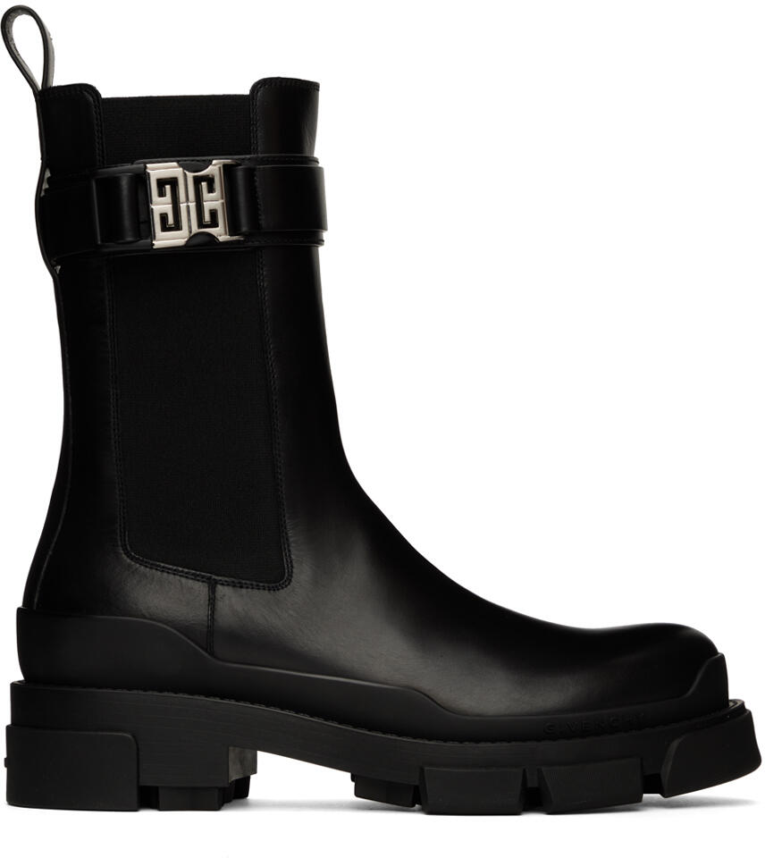 Givenchy Black Terra Chelsea Boots Cover