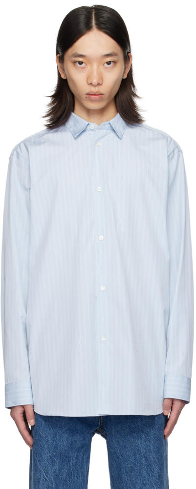 Róhe Blue Relaxed Shirt Cover