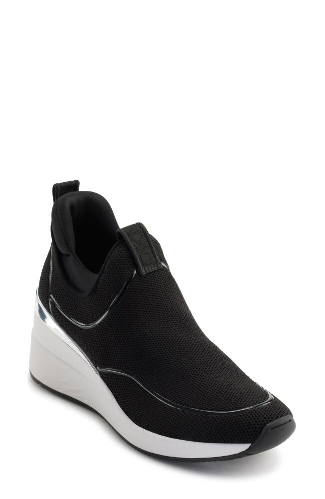 DKNY Pecola Slip-On Wedge Sneaker in Black Cover