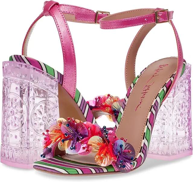 Blue by Betsey Johnson Quinta (Pink Multi) Women's 1-2 inch heel Shoes Cover