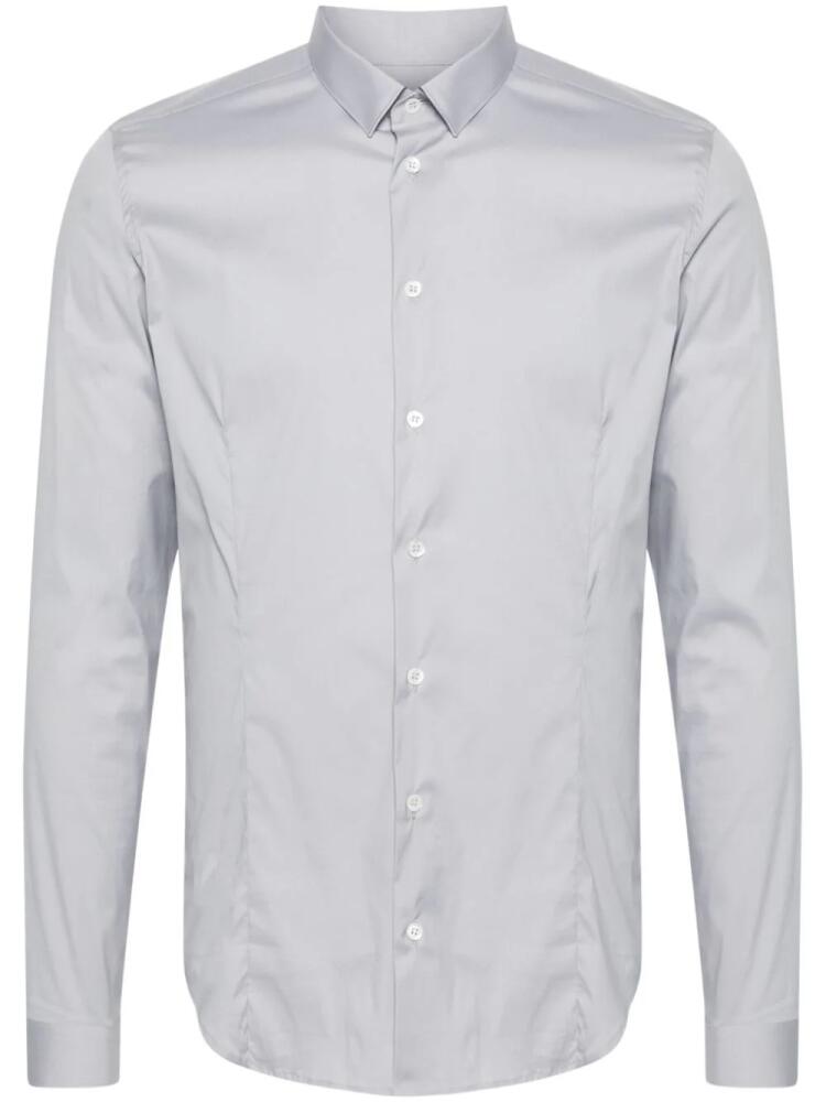 Patrizia Pepe classic-collar poplin shirt - Grey Cover