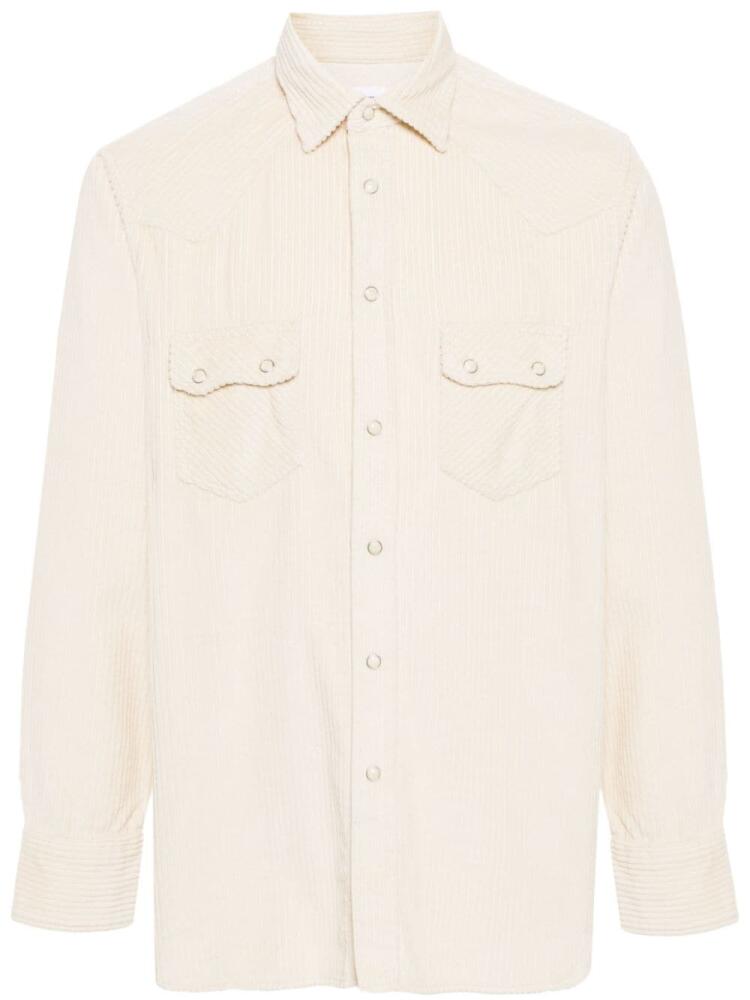 Doppiaa cotton shirt - Neutrals Cover