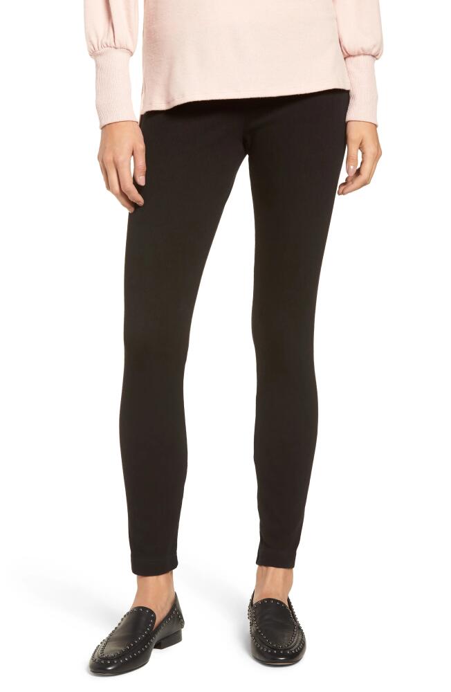 Lyssé High Waist Denim Leggings in Black Cover