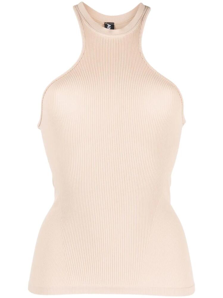 ANDREĀDAMO racer-back tank top - Neutrals Cover