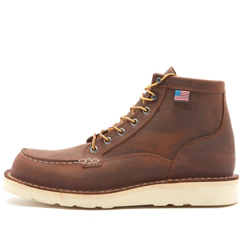 Danner Men's Bull Run Moc Toe Boot in Brown Cover