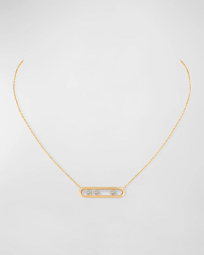 Messika Move 18K Rose Gold Diamond Necklace Cover